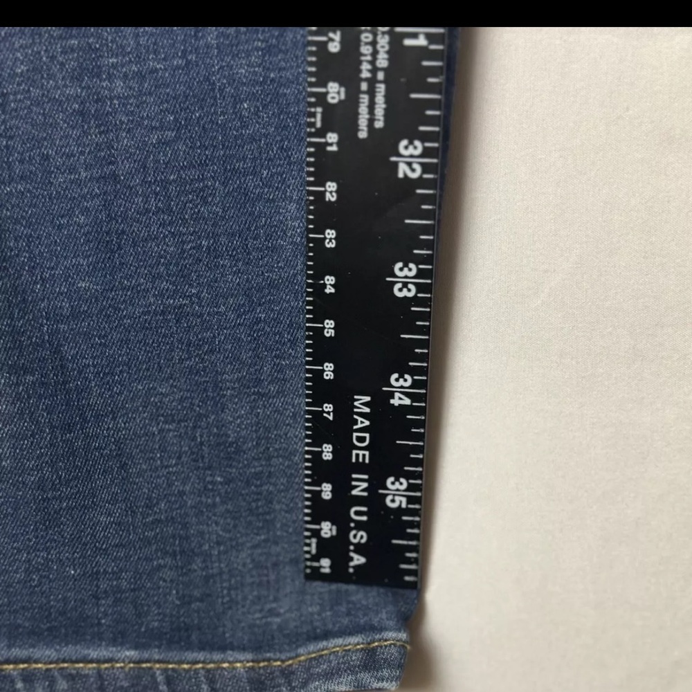 J. Crew Women's Blue Toothpick Jeans - Picture 8 of 10